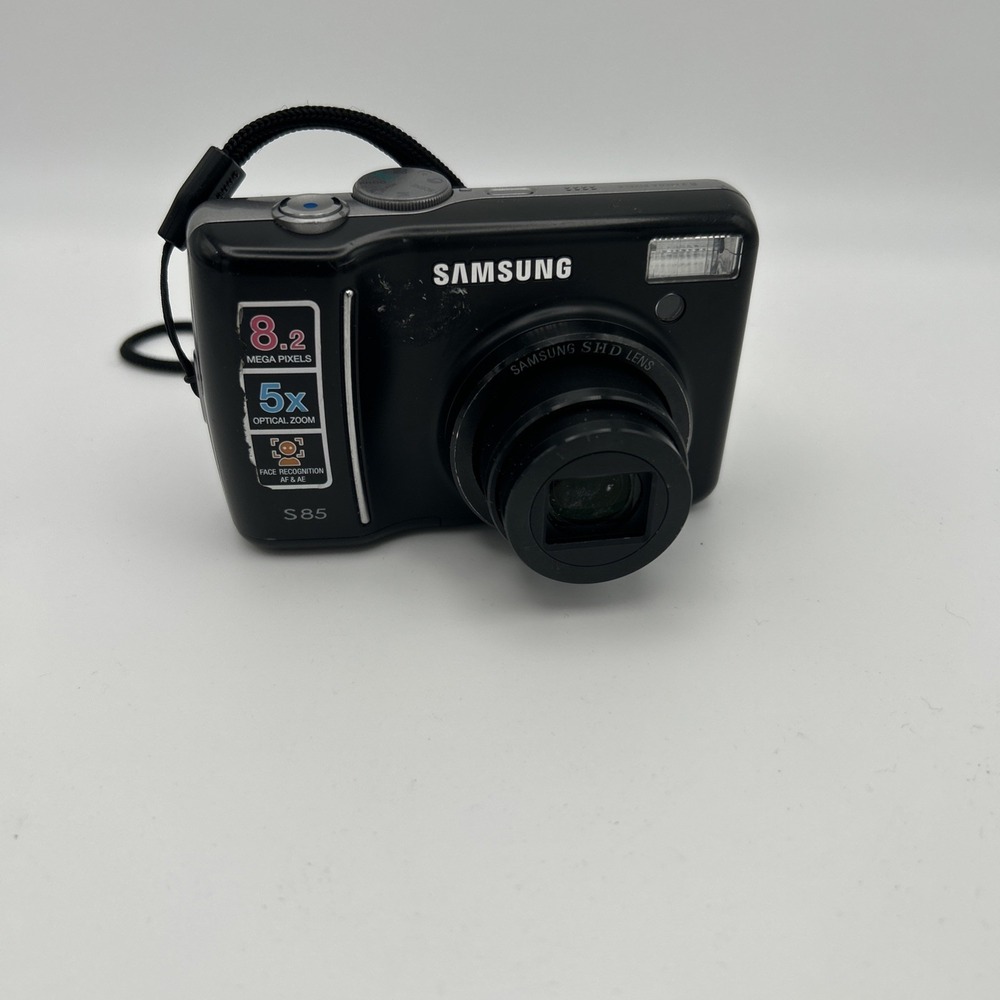 Samsung S85 5X Zoom Compact Digital Camera — TESTED AND WORKING ✅